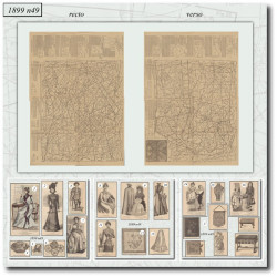 1899 N°49 Sewing patterns...