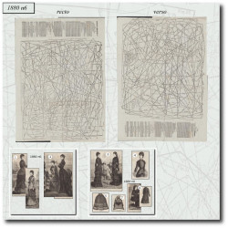 1880 N°6 Sewing patterns A3...