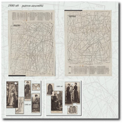1880 N°8 Patrons A3 La mode...