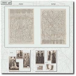 1881 N°6 Sewing patterns A3...