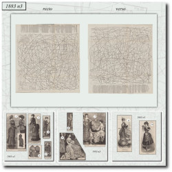 1883 N°3 Sewing patterns A3...