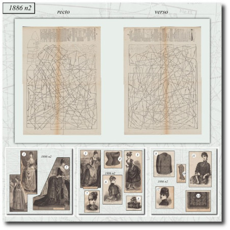 Patrons de couture de 1886 2