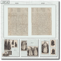 Patrons de couture de 1887 8