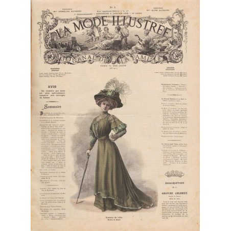 La mode illustrée 1908