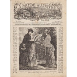 La mode illustrée 1881 N°32