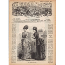 La mode illustrée 1883 N°38