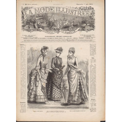 La mode illustrée 1884 N°22