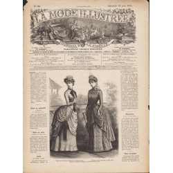 La mode illustrée 1884 N°25