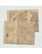 Planches de patrons pour Imprimante A4 en téléchargement de 1900 à 1909